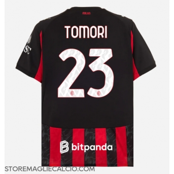 AC Milan Fikayo Tomori #23 Maglia Gara Casa Repliche 2025-26